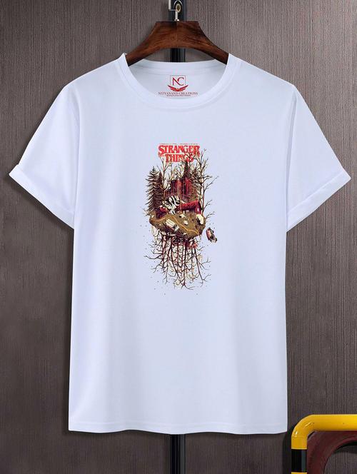 unisex graphic printed round neck tshirt - 20771554 - Very Small Image - 1