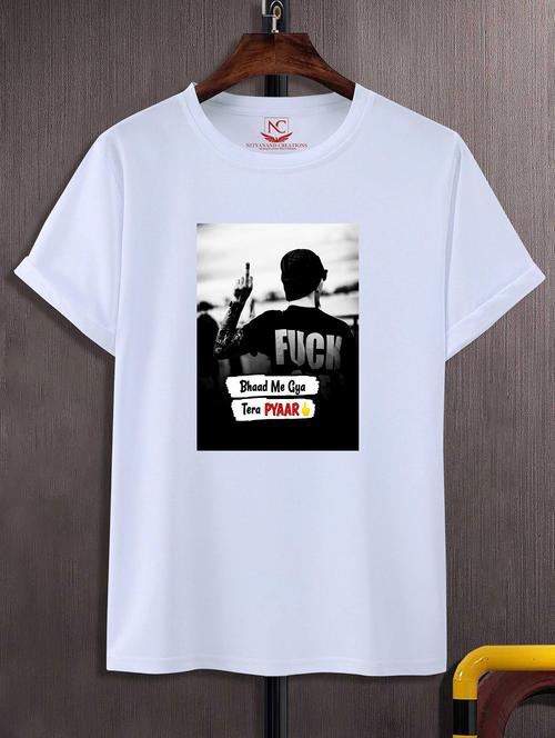 unisex graphic printed round neck tshirt - 20771556 - Very Small Image - 1