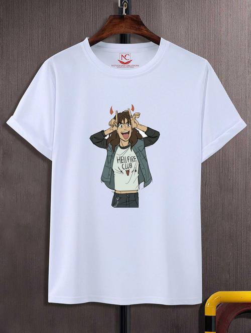 unisex graphic printed round neck tshirt - 20771558 - Very Small Image - 1