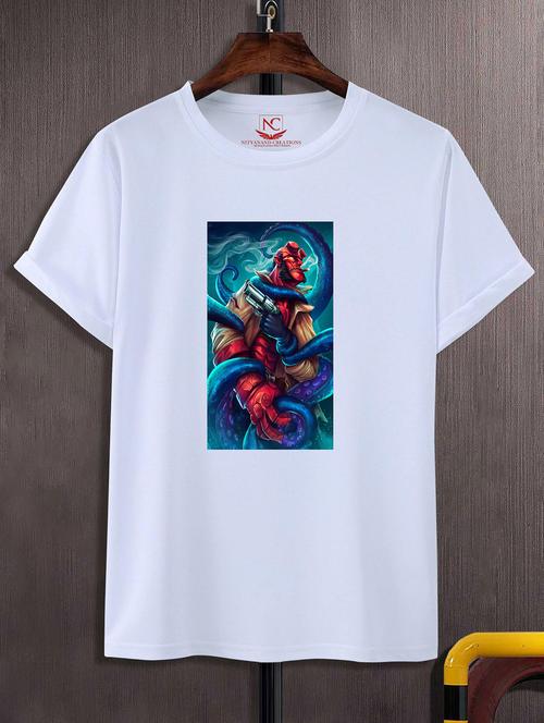 unisex graphic printed round neck tshirt - 20771761 - Very Small Image - 1