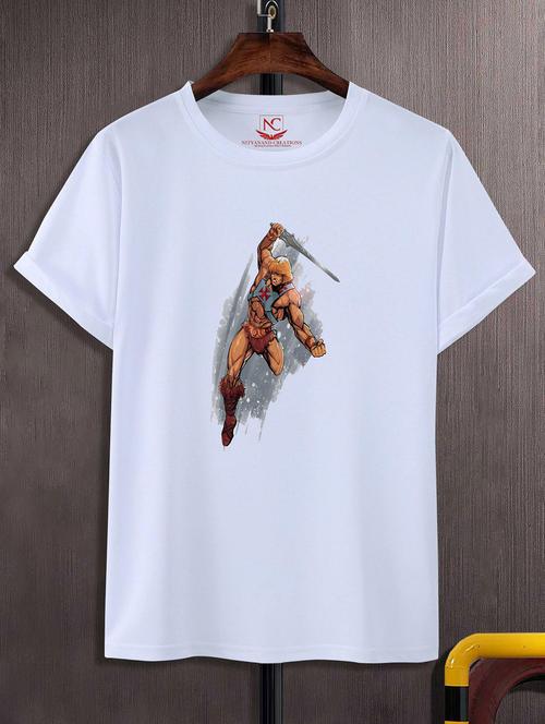unisex graphic printed round neck tshirt - 20771762 - Very Small Image - 1