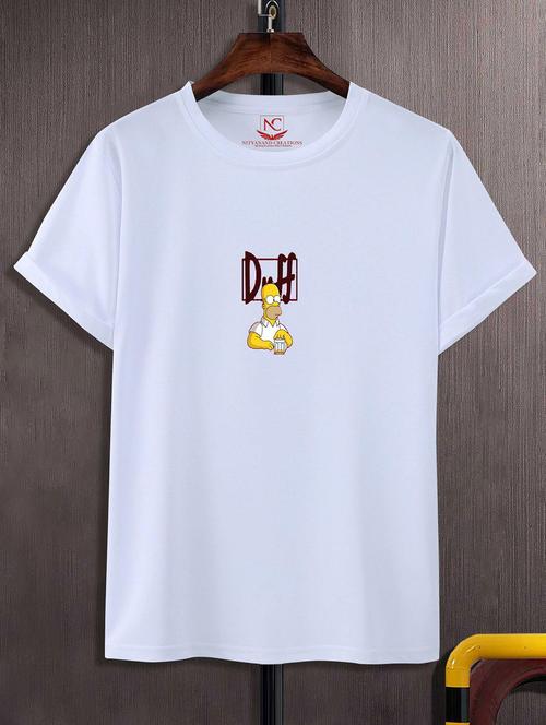 unisex graphic printed round neck tshirt - 20771766 - Very Small Image - 1