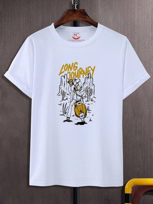 unisex graphic printed round neck tshirt - 20771768 - Very Small Image - 1