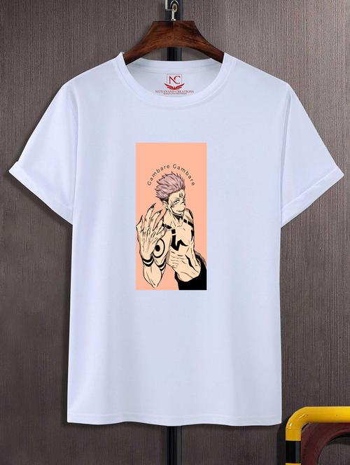 unisex graphic printed round neck tshirt - 20771775 - Very Small Image - 1