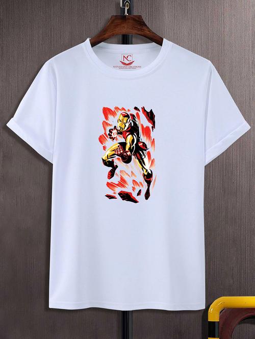 unisex graphic printed round neck tshirt - 20771779 - Very Small Image - 1