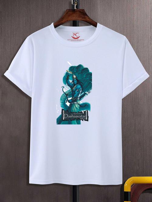 unisex graphic printed round neck tshirt - 20771814 - Very Small Image - 1