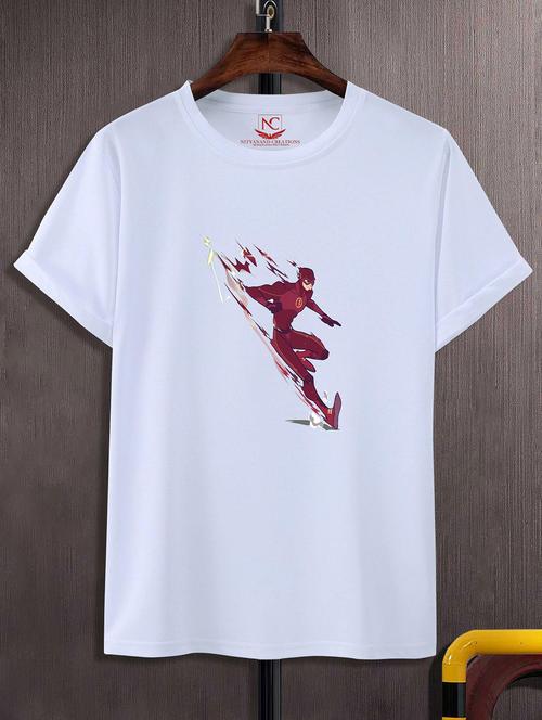 unisex graphic printed round neck tshirt - 20771821 - Very Small Image - 1