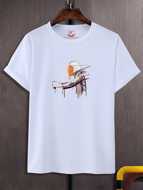 unisex graphic printed round neck tshirt - 20771823 - Very Small Image - 1