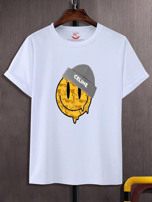 unisex graphic printed round neck tshirt - 20771835 - Very Small Image - 1