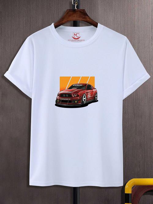 unisex graphic printed round neck tshirt - 20771838 - Very Small Image - 1