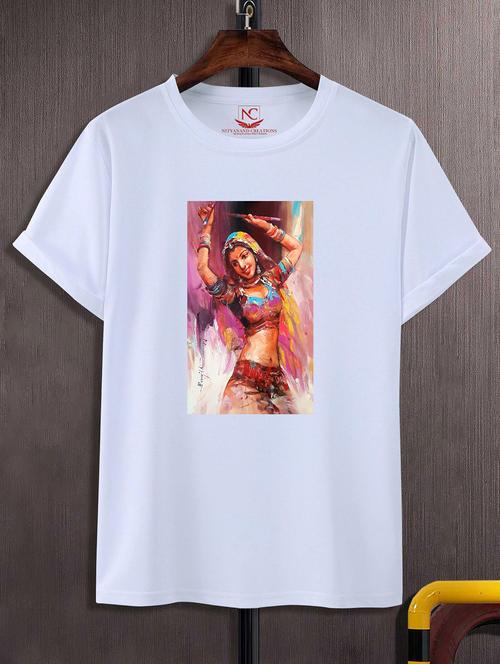 unisex graphic printed round neck tshirt - 20771841 - Very Small Image - 1