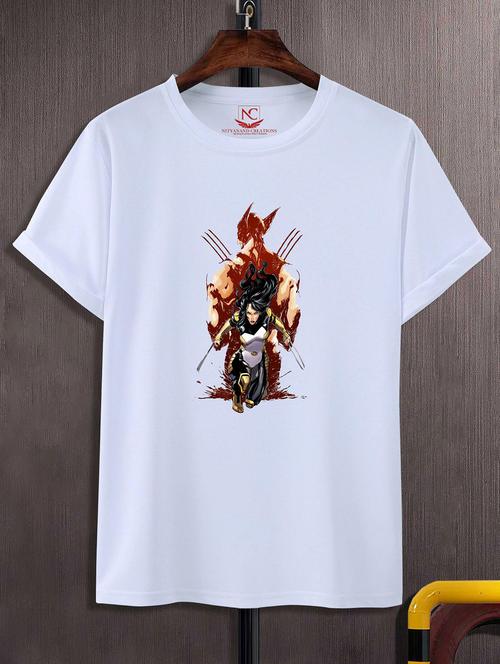 unisex graphic printed round neck tshirt - 20771842 - Very Small Image - 1