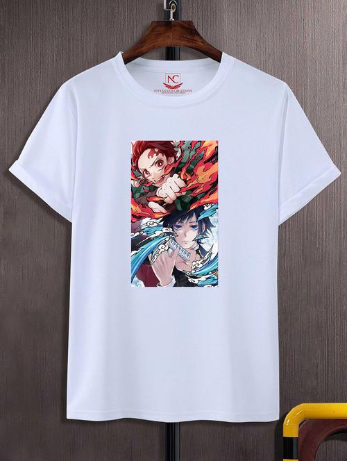 unisex graphic printed round neck tshirt - 20771850 - Very Small Image - 1