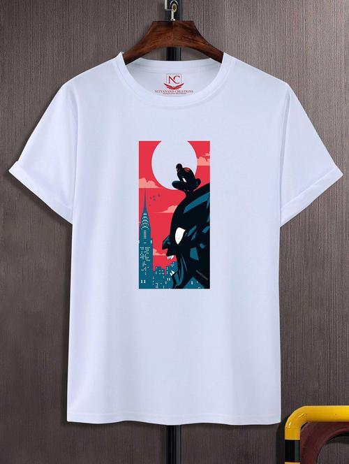 unisex graphic printed round neck tshirt - 20771853 - Very Small Image - 1