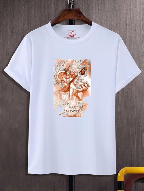 unisex graphic printed round neck tshirt - 20771854 - Very Small Image - 1