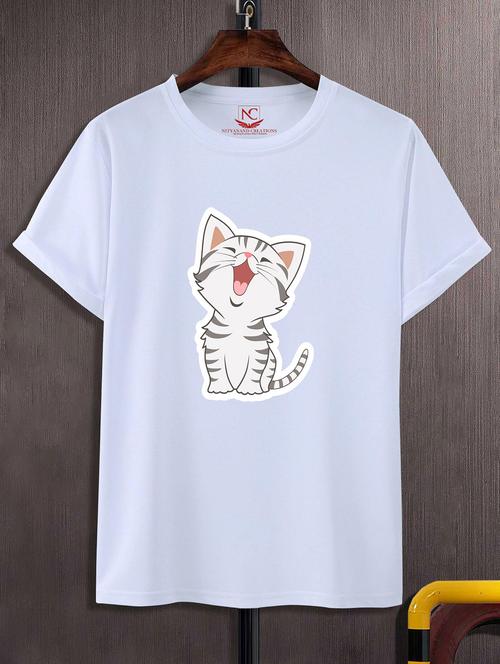 unisex graphic printed round neck tshirt - 20771857 - Very Small Image - 1