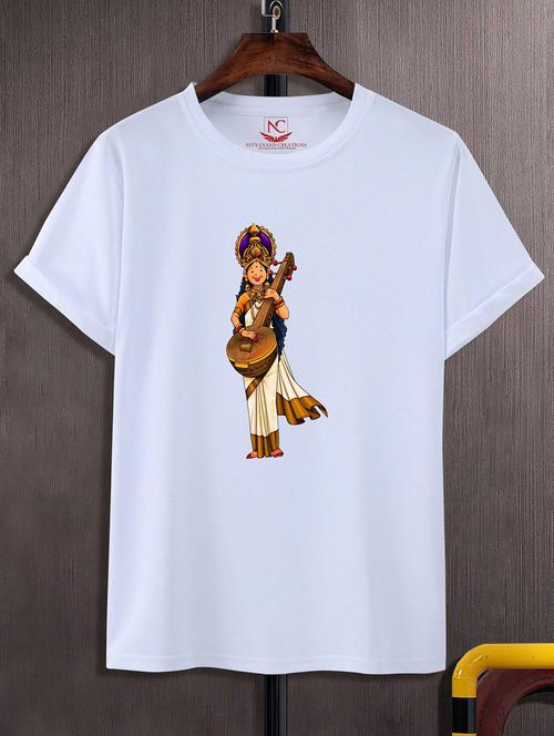 unisex graphic printed round neck tshirt - 20771862 - Very Small Image - 1