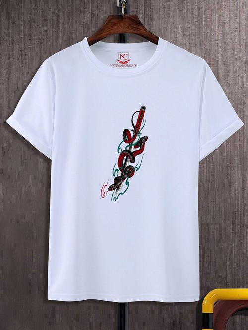 unisex graphic printed round neck tshirt - 20771871 - Very Small Image - 1