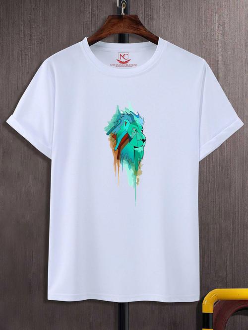 unisex graphic printed round neck tshirt - 20771886 - Very Small Image - 1