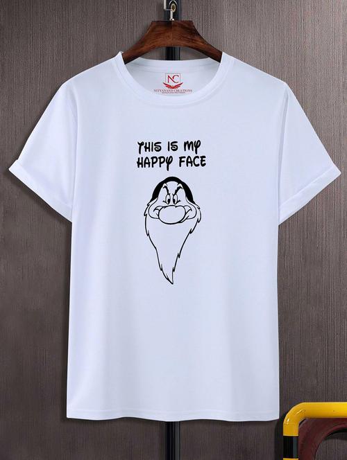 unisex graphic printed round neck tshirt - 20771901 - Very Small Image - 1