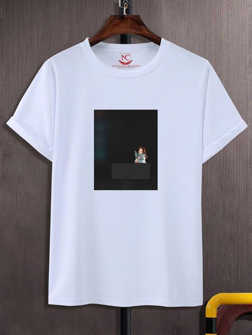 unisex graphic printed round neck tshirt - 20771952 - Very Small Image - 1