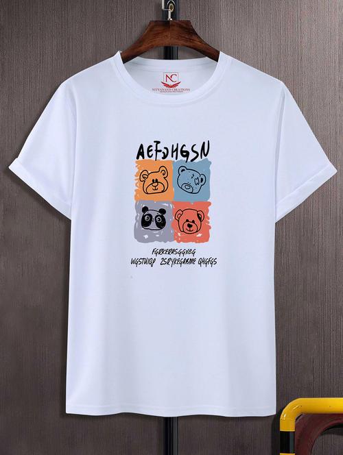 unisex graphic printed round neck tshirt - 20771964 - Very Small Image - 1