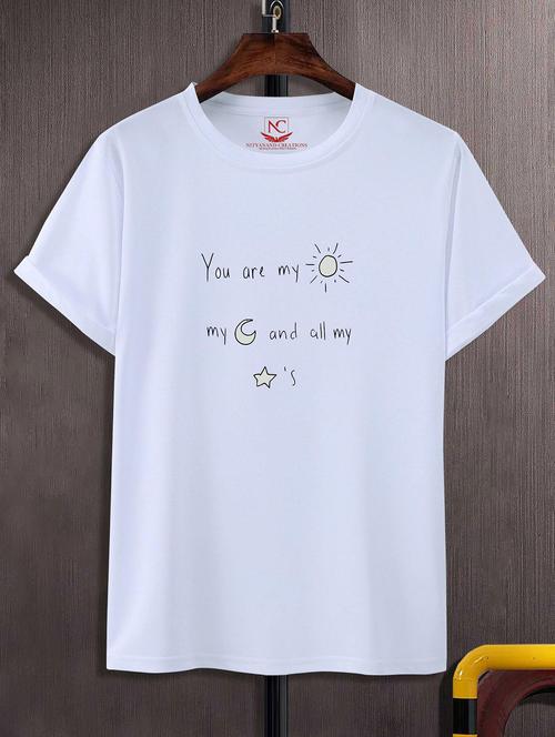 unisex graphic printed round neck tshirt - 20771972 - Very Small Image - 1