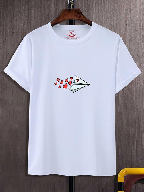 unisex graphic printed round neck tshirt - 20771974 - Very Small Image - 1