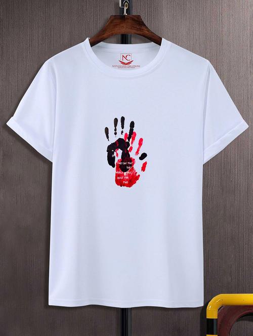 unisex graphic printed round neck tshirt - 20771983 - Very Small Image - 1