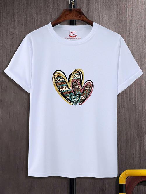 unisex graphic printed round neck tshirt - 20771991 - Very Small Image - 1