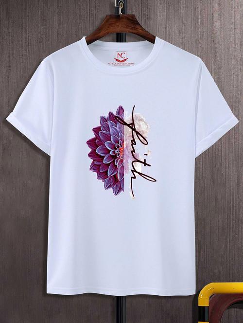 unisex graphic printed round neck tshirt - 20771995 - Very Small Image - 1