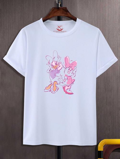 unisex graphic printed round neck tshirt - 20772002 - Very Small Image - 1