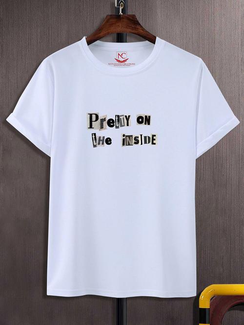 unisex graphic printed round neck tshirt - 20772019 - Very Small Image - 1