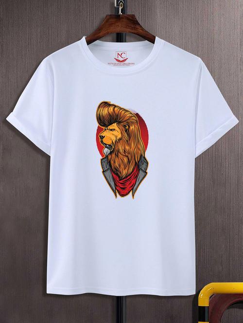 unisex graphic printed round neck tshirt - 20772038 - Very Small Image - 1