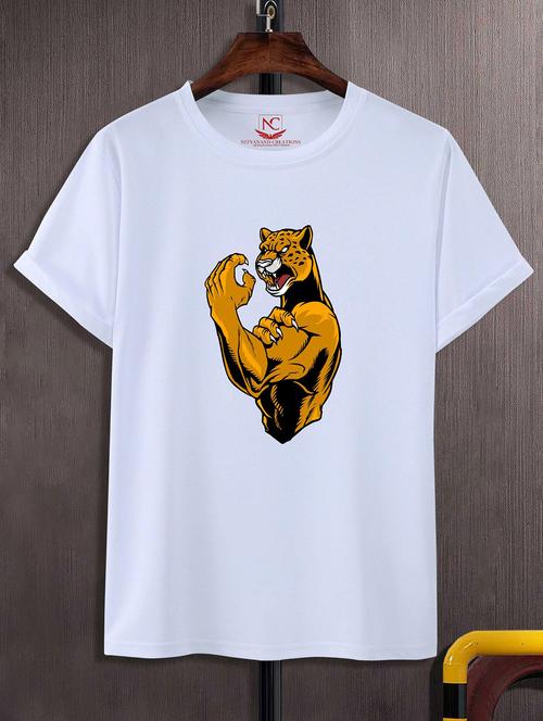 unisex graphic printed round neck tshirt - 20772039 - Very Small Image - 1