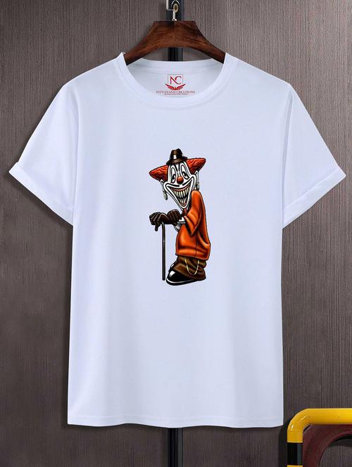 unisex graphic printed round neck tshirt - 20772061 - Very Small Image - 1
