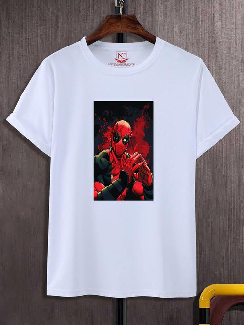 unisex graphic printed round neck tshirt - 20772104 - Very Small Image - 1