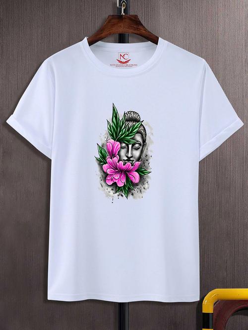 unisex graphic printed round neck tshirt - 20772110 - Very Small Image - 1