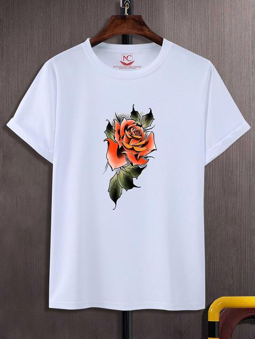 unisex graphic printed round neck tshirt - 20772112 - Very Small Image - 1