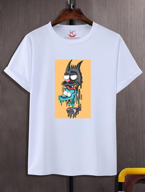 unisex graphic printed round neck tshirt - 20772113 - Very Small Image - 1