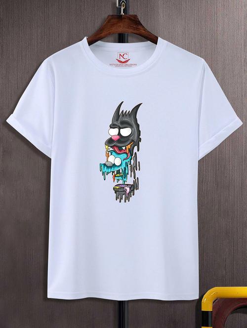 unisex graphic printed round neck tshirt - 20772114 - Very Small Image - 1