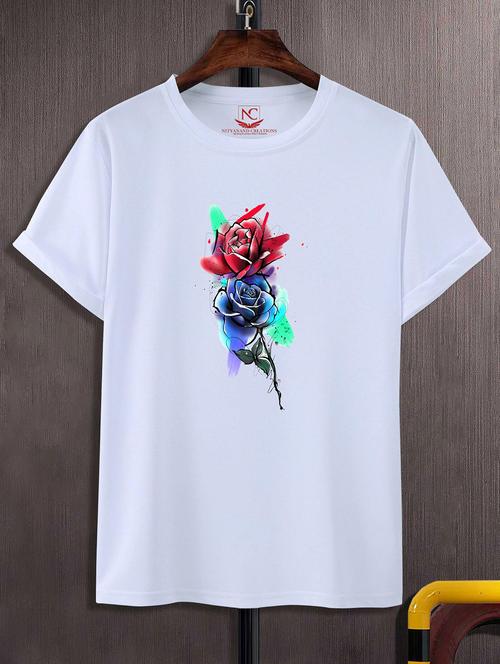 unisex graphic printed round neck tshirt - 20772119 - Very Small Image - 1