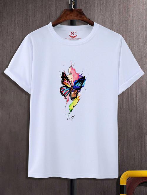 unisex graphic printed round neck tshirt - 20772122 - Very Small Image - 1