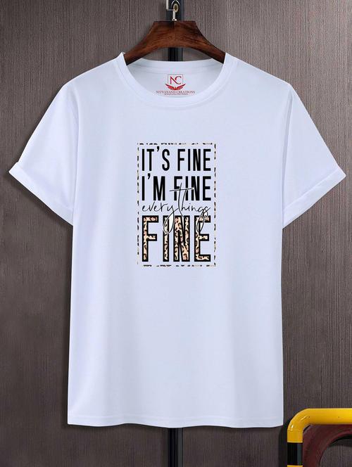 unisex graphic printed round neck tshirt - 20772127 - Very Small Image - 1