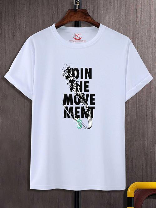 unisex graphic printed round neck tshirt - 20772133 - Very Small Image - 1