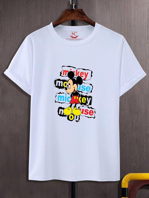 unisex graphic printed round neck tshirt - 20772135 - Very Small Image - 1