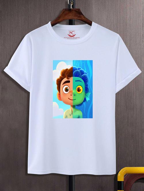 unisex graphic printed round neck tshirt - 20772138 - Very Small Image - 1
