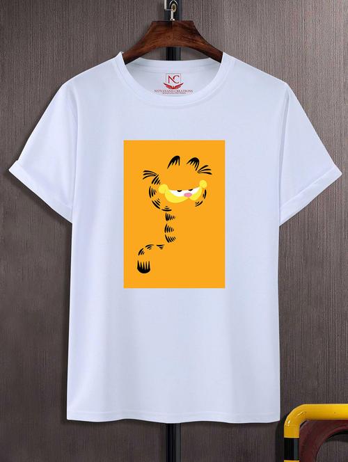 unisex graphic printed round neck tshirt - 20772145 - Very Small Image - 1