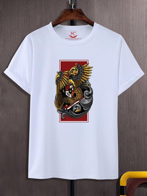 unisex graphic printed round neck tshirt - 20772146 - Very Small Image - 1