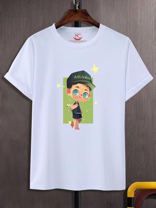 unisex graphic printed round neck tshirt - 20772154 - Very Small Image - 1
